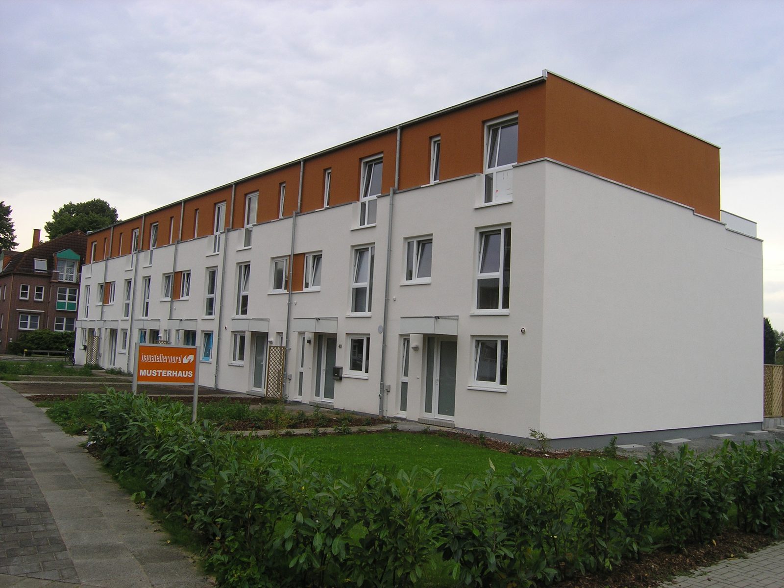 Eingangsseite der Zeile